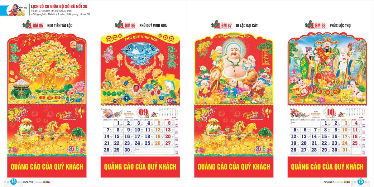 LỊCH TẾT 2026