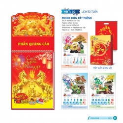 LỊCH 52 TUẦN - PHONG THỦY CÁT TƯỜNG