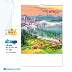 LỊCH 7 TỜ LÒ XO - VIỆT NAM QUÊ HƯƠNG TÔI