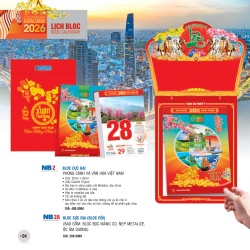 LỊCH BLOC CỰC ĐẠI - PHONG CẢNH VÀ VĂN HOÁ VIỆT NAM