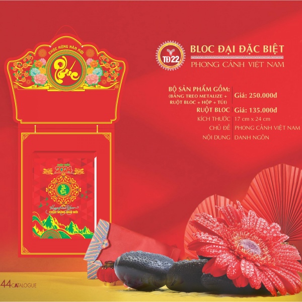 LỊCH BLOC ĐẠI ĐẶC BIỆT - PHONG CẢNH VIỆT NAM