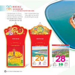 LỊCH BLOC ĐẠI ĐẶC BIỆT - VIỆT NAM KỶ NGUYÊN THỊNH VƯỢNG