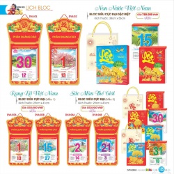 LỊCH BLOC SIÊU CỰC ĐẠI ĐẶC BIỆT