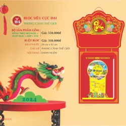 LỊCH BLOC SIÊU CỰC ĐẠI - PHONG CẢNH THẾ GIỚI