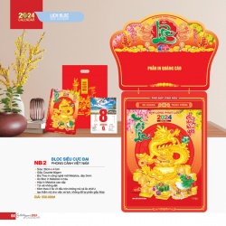 LỊCH BLOC SIÊU CỰC ĐẠI - PHONG CẢNH VIỆT NAM