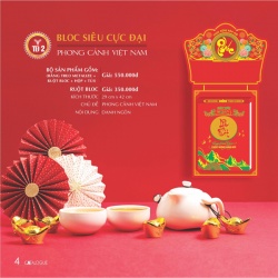 LỊCH BLOC SIÊU CỰC ĐẠI - PHONG CẢNH VIỆT NAM