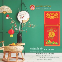 LỊCH BLOC SIÊU CỰC ĐẠI - PHONG CẢNH VIỆT NAM