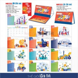 LỊCH ĐỂ BÀN 52 TUẦN - VỮNG BƯỚC THÀNH CÔNG
