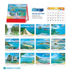 LỊCH ĐỂ BÀN - BIỂN ĐẢO QUÊ HƯƠNG