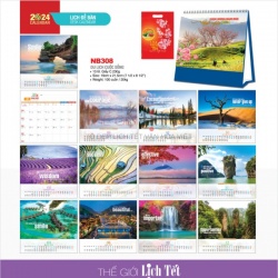 LỊCH ĐỂ BÀN -  DU LỊCH CUỘC SỐNG
