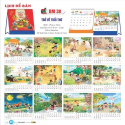 LỊCH ĐỂ BÀN - TRỞ VỀ TUỔI THƠ