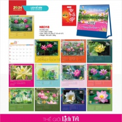 LỊCH ĐỂ BÀN - VŨ ĐIỆU SEN