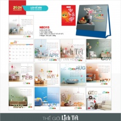 LỊCH ĐỂ BÀN - XUÂN KHỞI SẮC