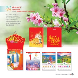 LỊCH TREO TƯỜNG 52 TUẦN - VIỆT NAM KỶ NGUYÊN THỊNH VƯỢNG