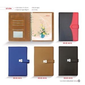 SỔ TAY AGENDA - SỔ CÒNG SỔ TAY AGENDA - SỔ CÒNG